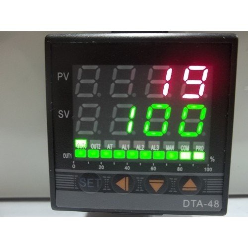 PID Temperature Controller Thermocouple Probe SSR Relay 40A Heatsink